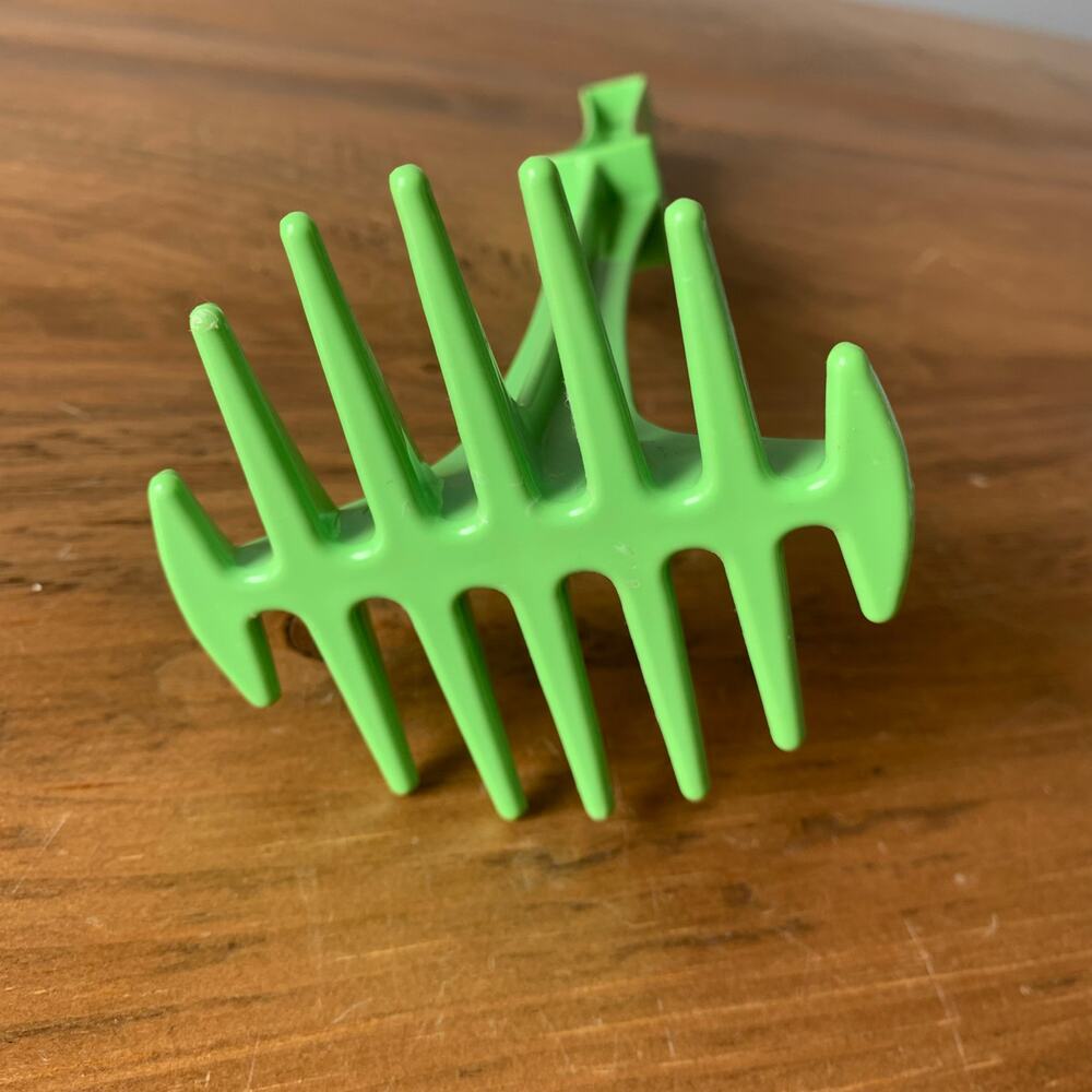 Vintage Tupperware Potato Masher Meat MCM 9" Green Kitchen Utensil - Picture 4 of 9